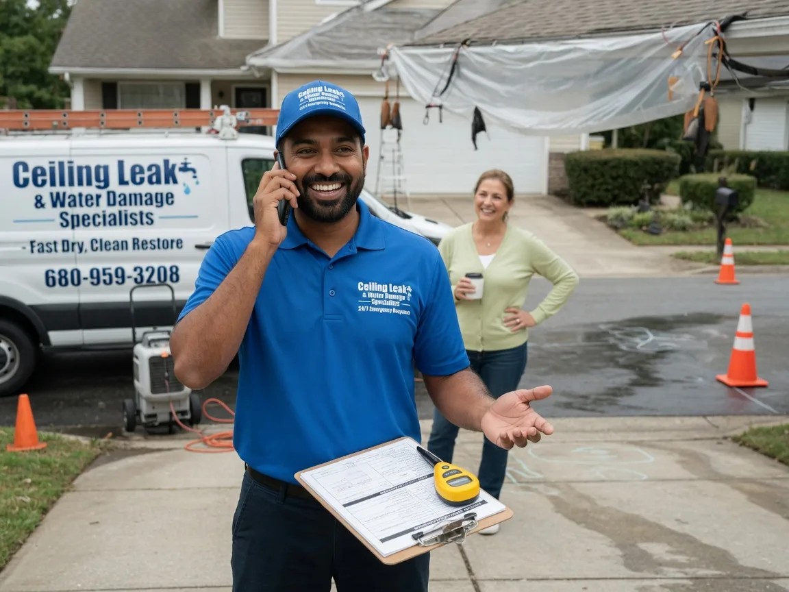 Ceiling Leak Cleanup Royal, IA FAQs